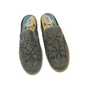 Olukai Kaula 'olu 'ili Espadrille Mule size 9 like new